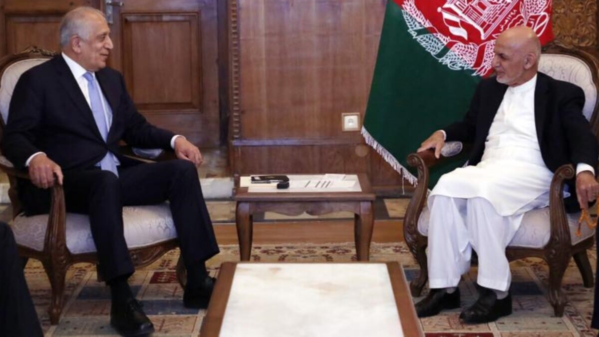 خلبل زاد و اشرف غنی