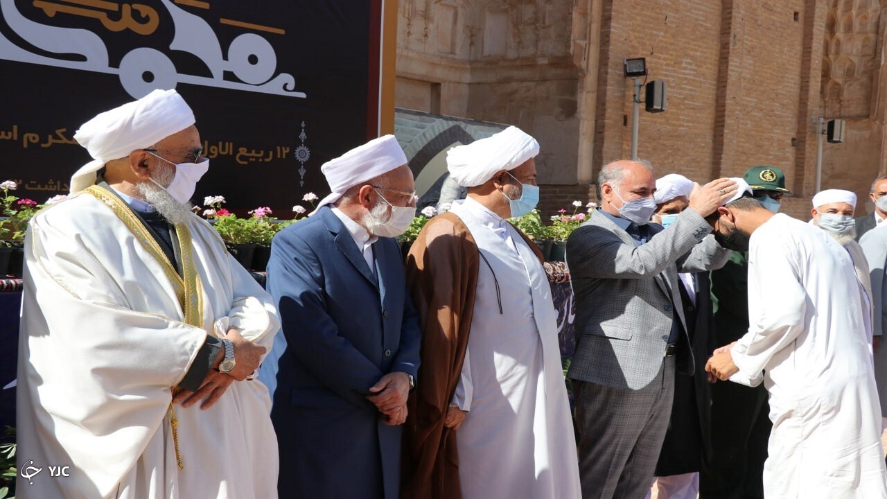 برگزاری مراسم وحدت و همدلی درمزار شیخ الاسلام احمد جامی تربت جام+ تصاویر