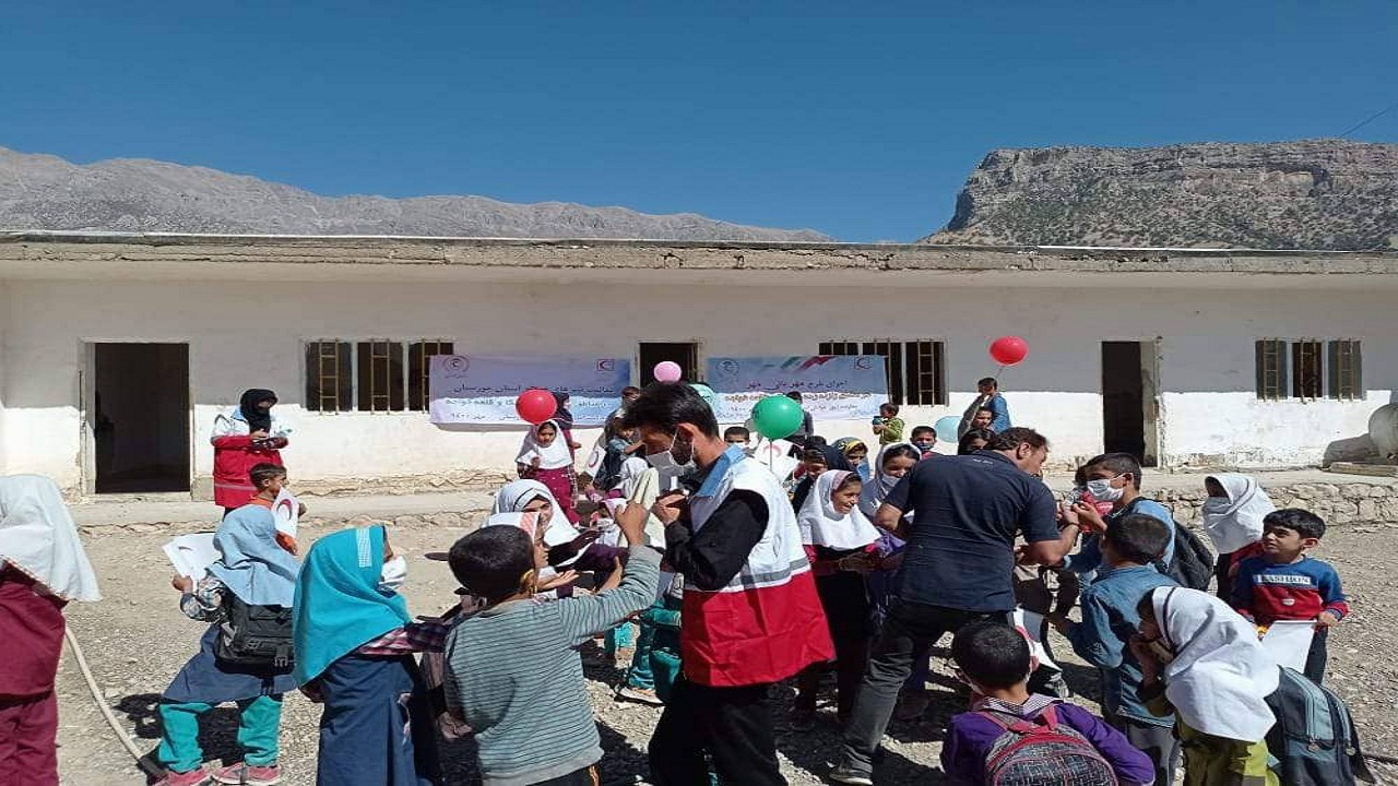 تیم سحر مهمان کودکان زلزله زده اندیکایی