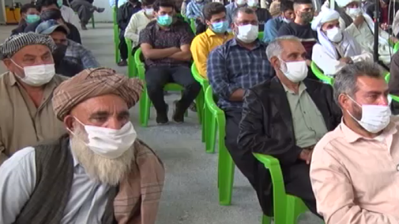 بزرگداشت شهدای نماز افغانستان در سمنان