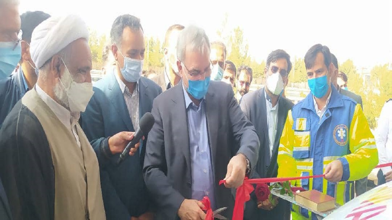 بهره برداری از پایگاه اورژانس‌جاده‌ای تربت حیدریه