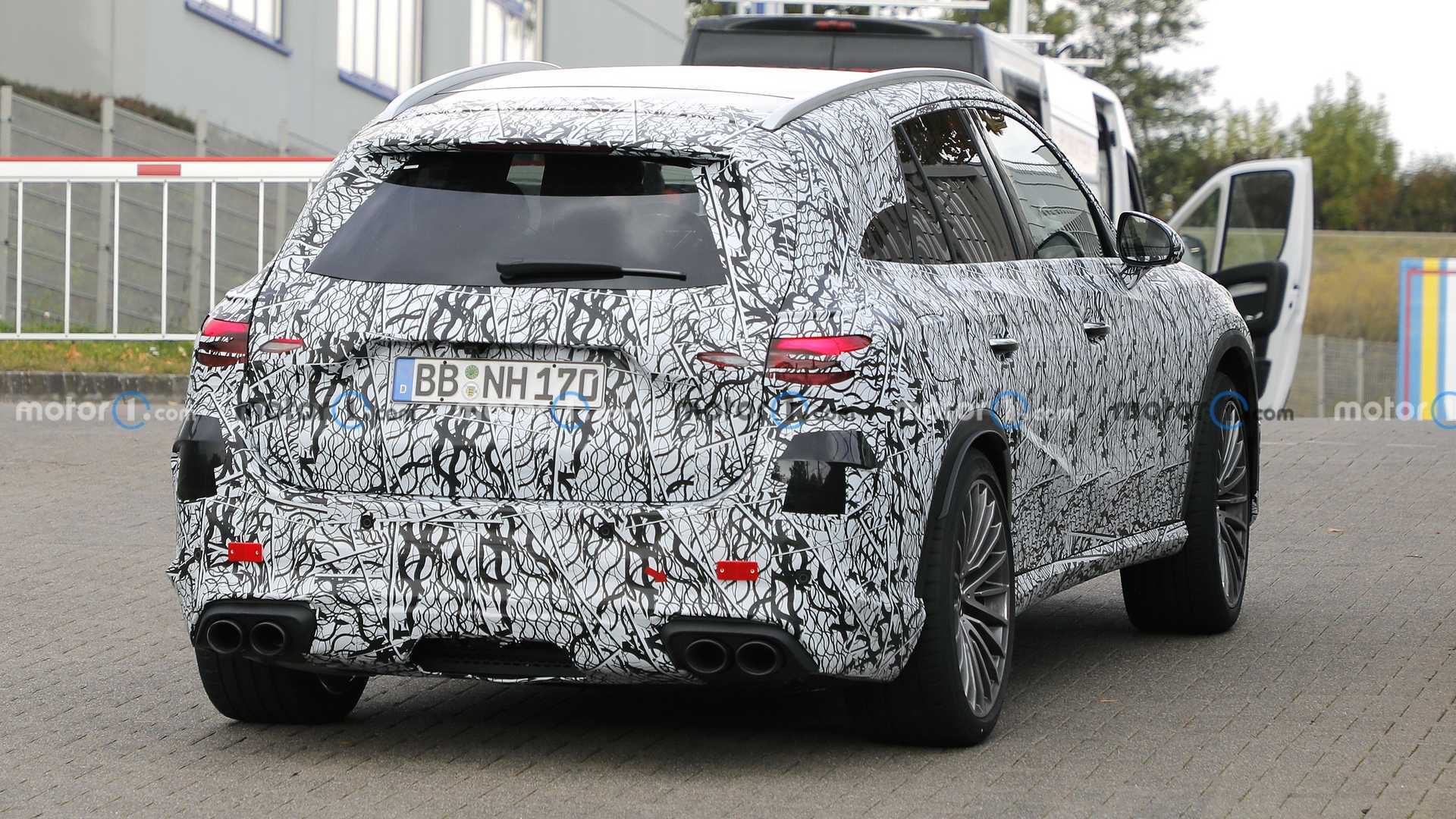  خودروی جدید مرسدس با نام احتمالی AMG GLC 43