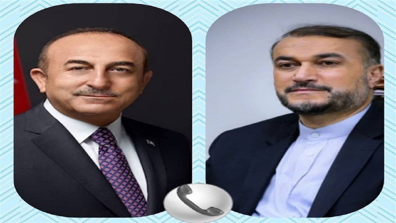 گفتگوی تلفنی وزرای خارجه ترکیه و ایران با محور مذاکرات هسته‌ای
