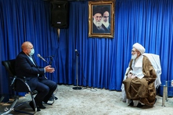 تشییع پیکر مرحوم آیت‌الله «سیدمحمدعلی علوی گرگانی» - گرگان