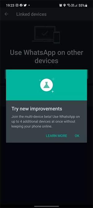 آموزش استفاده از واتساپ دسکتاپ بدون نیاز به گوشی تلفن همراه