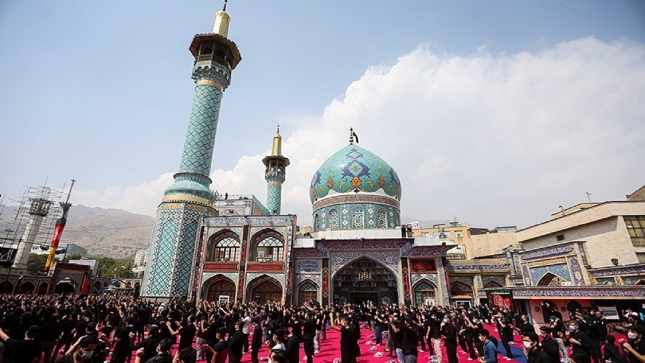 مراسم اربعین حسینی در امامزادگان اصفهان