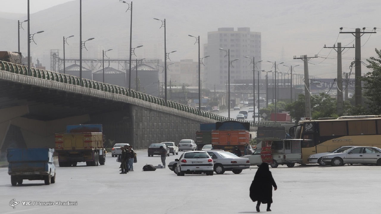 ماندگاری آلودگی در هوای اراک و شازند