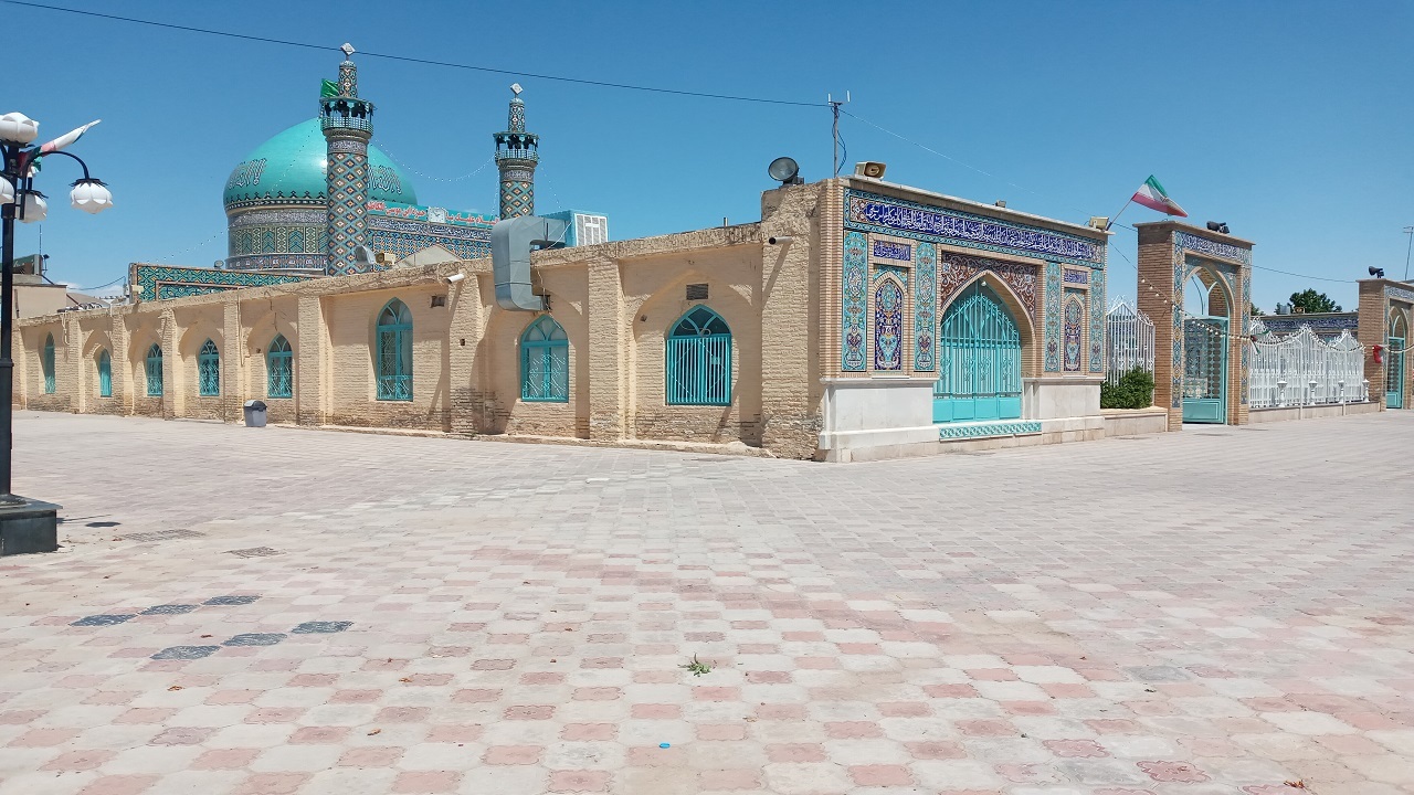 بازسازی و مرمت امام زاده سید محمد در کاشمر