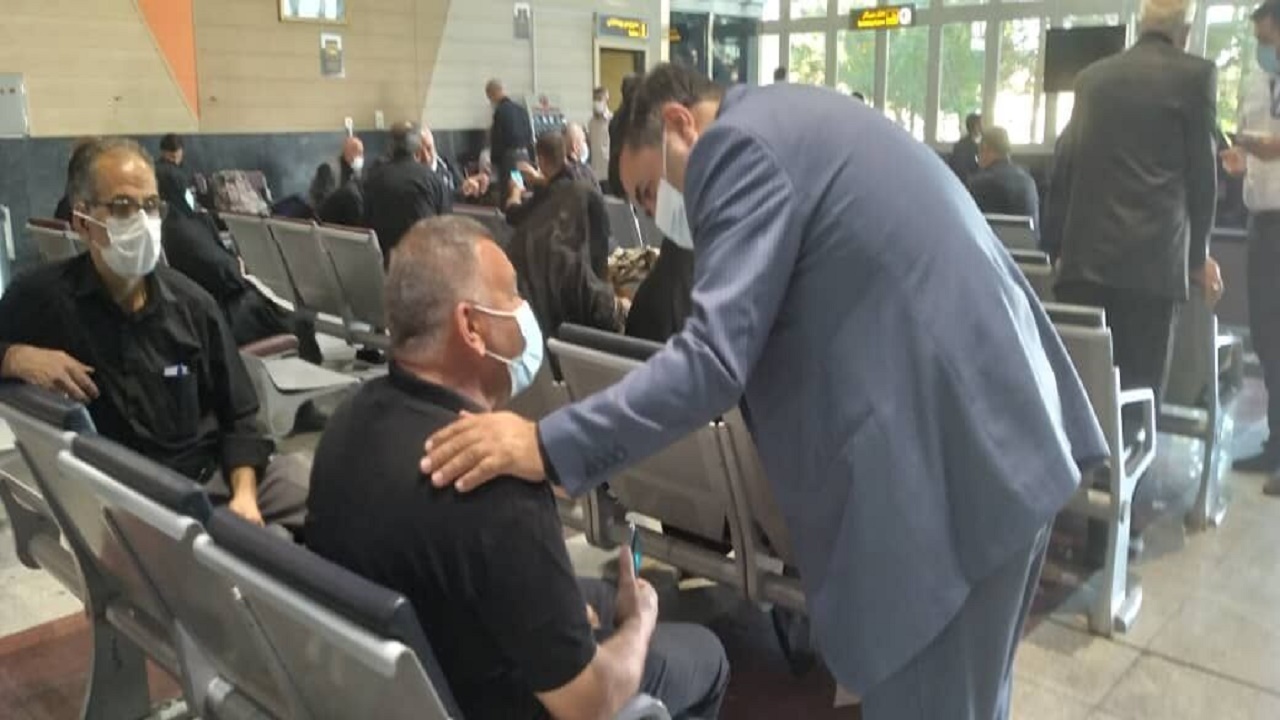 معطلی زائران اربعین در فرودگاه بین‌المللی تبریز رفع شد