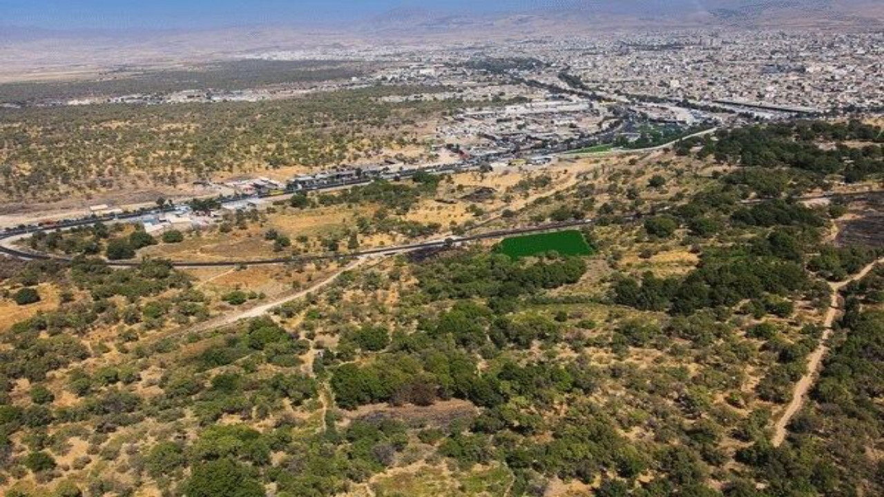 تغییرکاربری باغستان برای توسعه قبرستان، بدون دریافت مجوز
