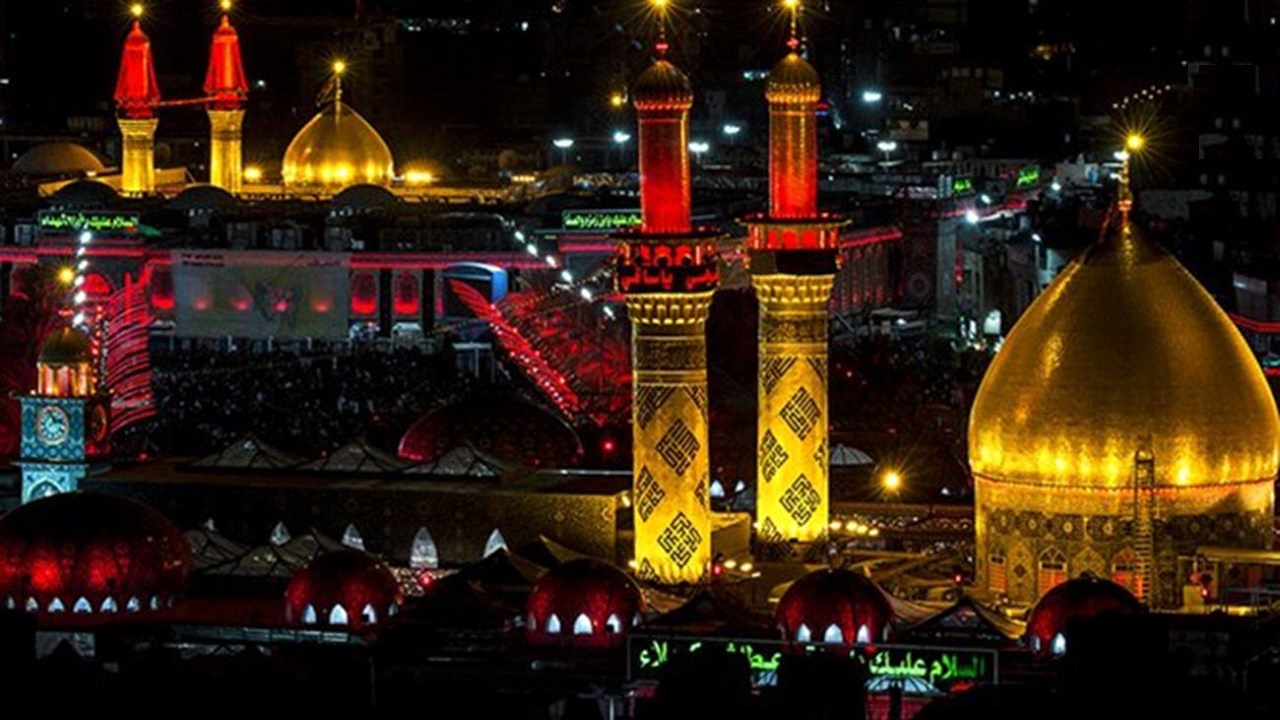 یادم نمی رود که همه عزتم تویی/ من پای سفره تو شدم محترم حسین (ع)