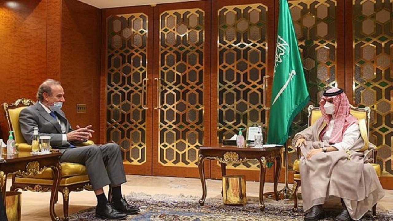دیدار و گفت‌وگوی فیصل بن فرحان و انریکه مورا درباره برجام