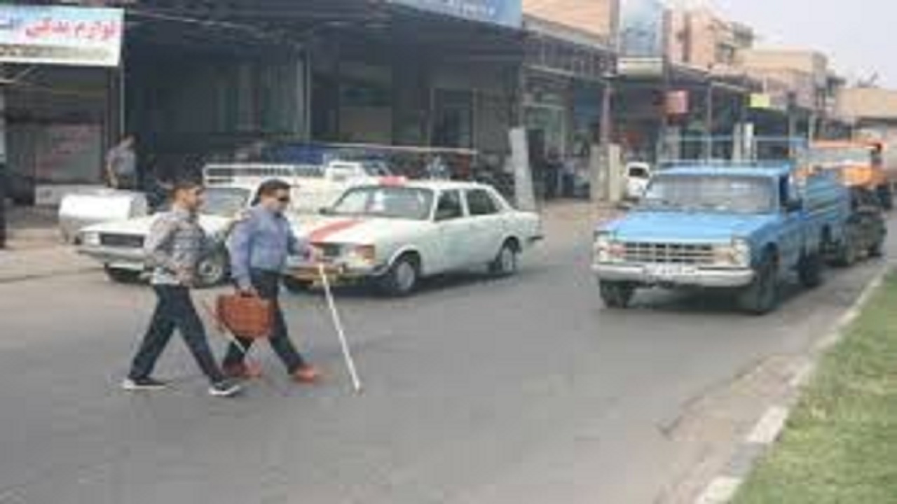 معلولیت شهری برای روشن‌دلان همدان