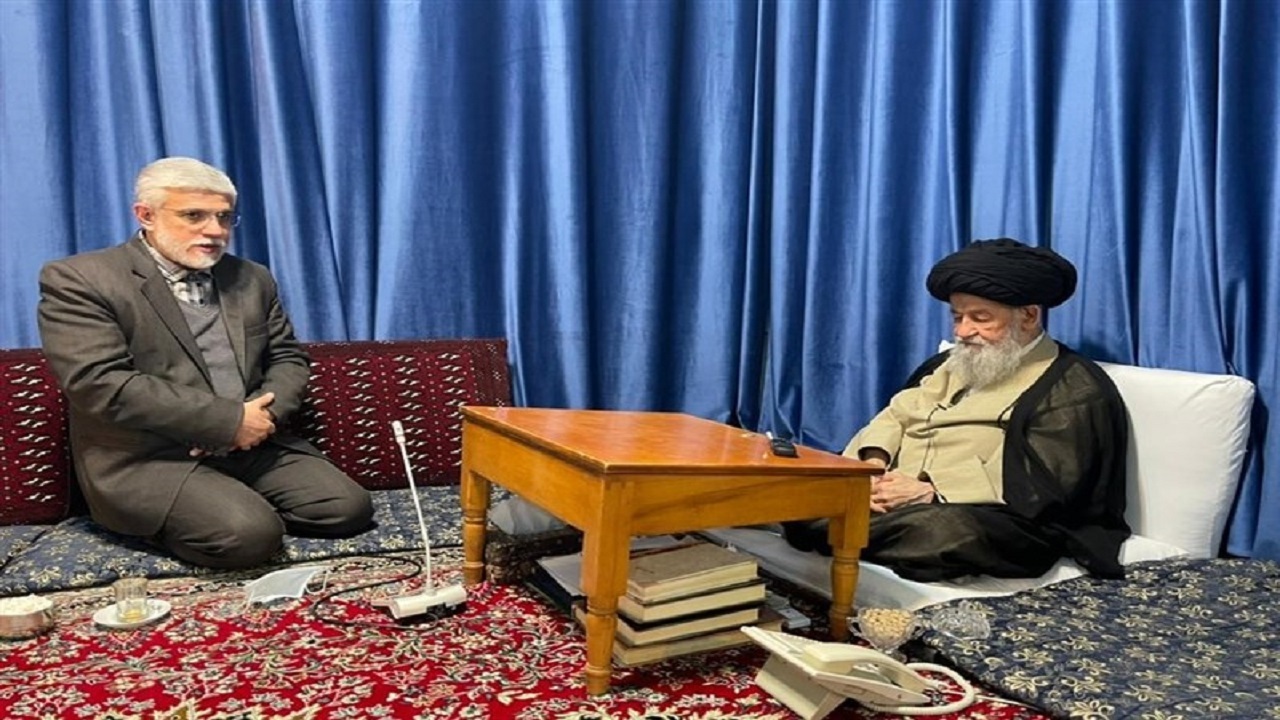 استاندار جدید گلستان با آیت الله علوی گرگانی دیدار کرد