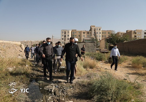 گزارش تصویری بازدید سرپرست شهرداری کرج از منطقه ۶/ خداحافظی با سکوی زباله
