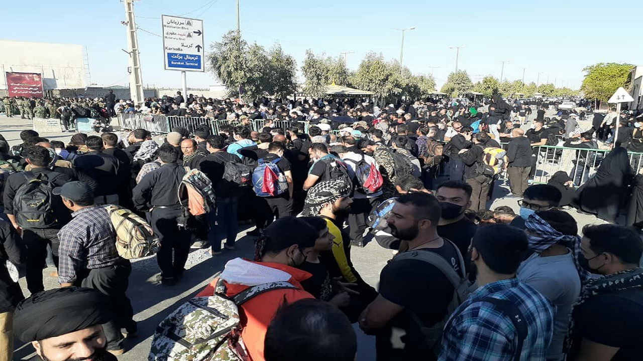 مرز مهران همچنان برای تردد زوار بسته است + فیلم و تصاویر