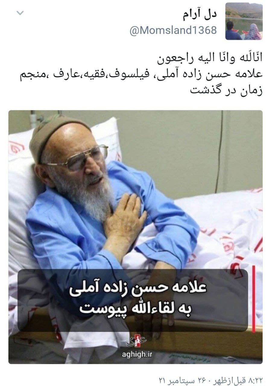علامه حسن زاده آملی
