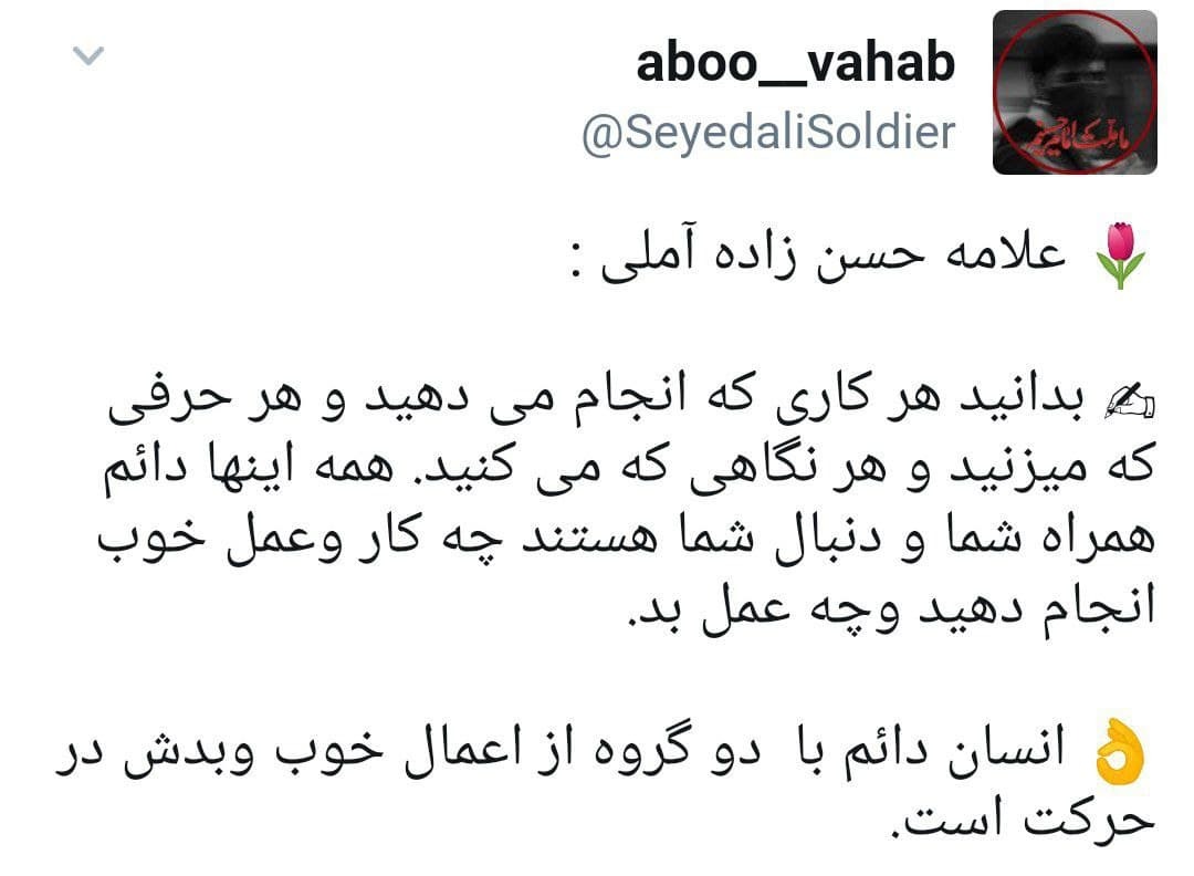 واکنش کاربران به درگذشت علامه حسن زاده آملی