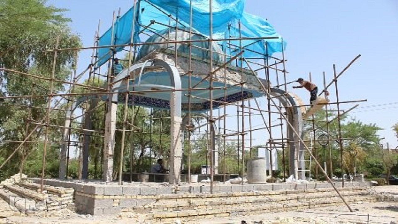 آغاز عملیات احداث یادمان شهدای گمنام در مجتمع بندری امام خمینی (ره)