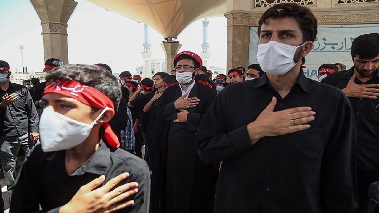 برپایی عزاداری‌ها بدون فاصله‌گذاری احتمال خیز ششم کرونا را بالا می‌برد