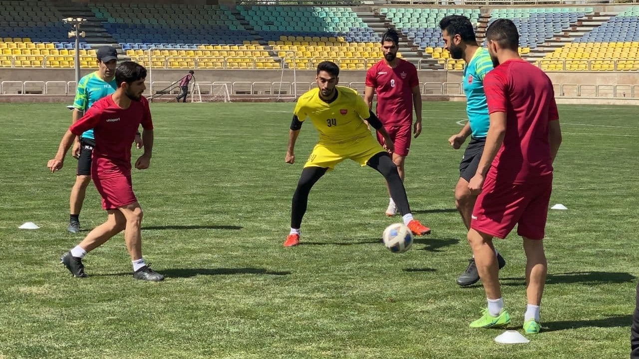 گزارش تمرین تیم فوتبال پرسپولیس