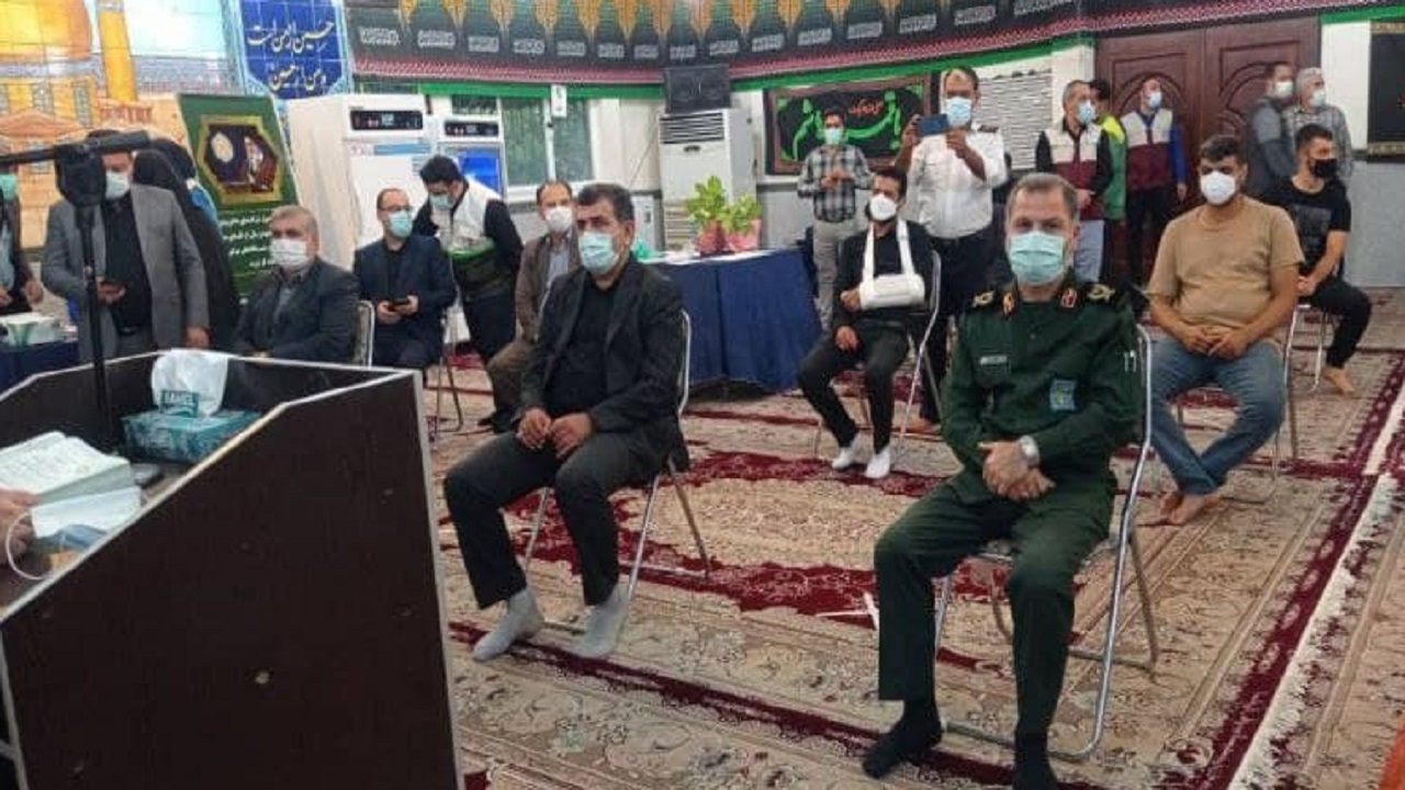 افتتاح پایگاه بزرگ واکسیناسیون در ساری