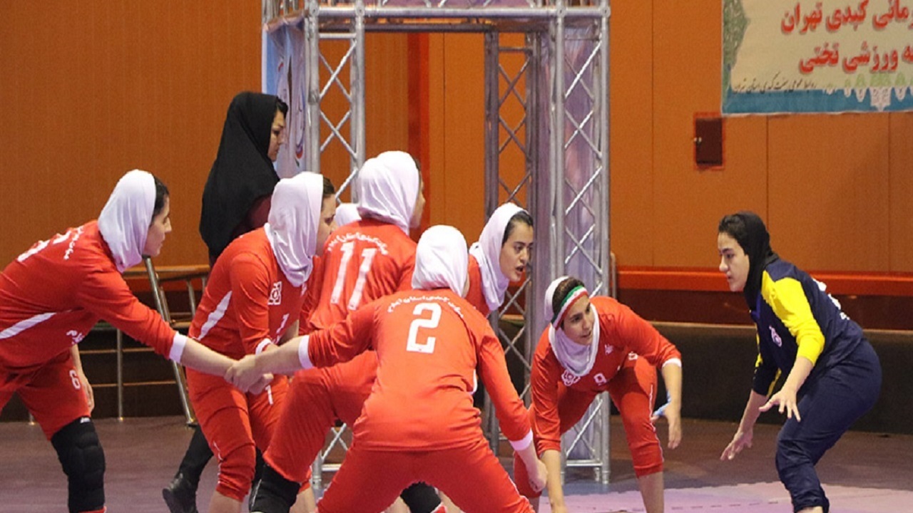 پایان رقابت قهرمانی کبدی بانوان کشور در میبد