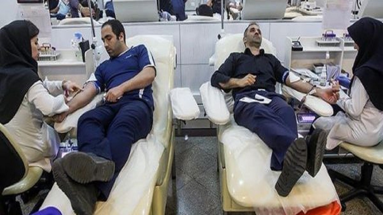 با هر بار اهدای خون حدود ۶۵۰ کیلو کالری از دست می‌رود