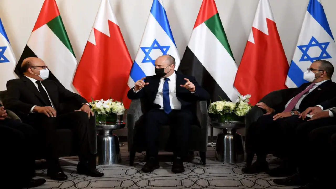 نخستین دیدار بنت با وزیران خارجه امارات و بحرین