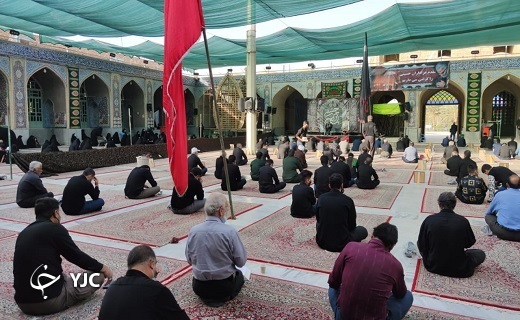 قرائت زیارت اربعین در بافق+ تصاویر