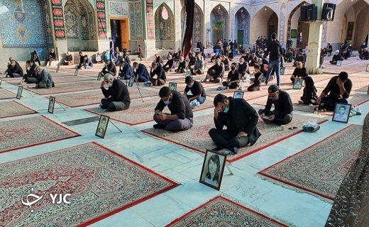 قرائت زیارت اربعین در بافق+ تصاویر