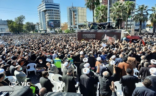 تشییع پیکر املی