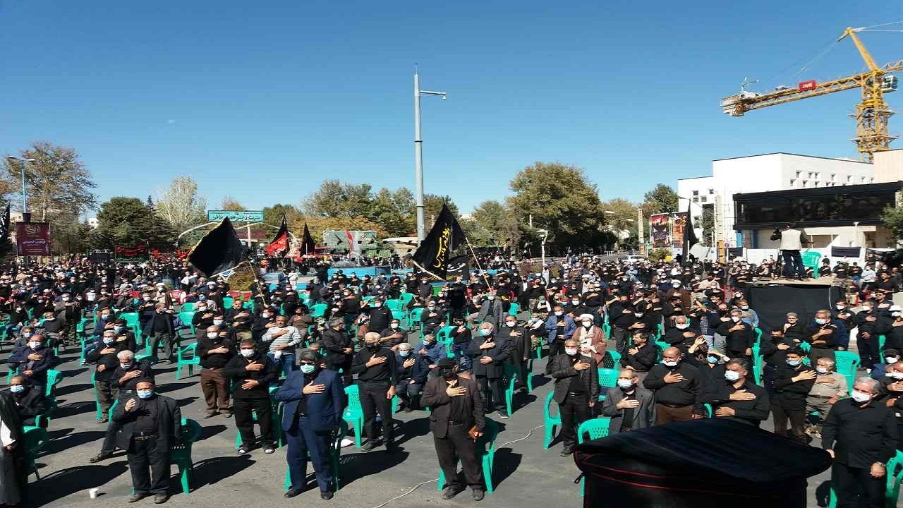 عزاداران حسینی در آذربایجان‌غربی با بانوی کربلا همنوا شدند