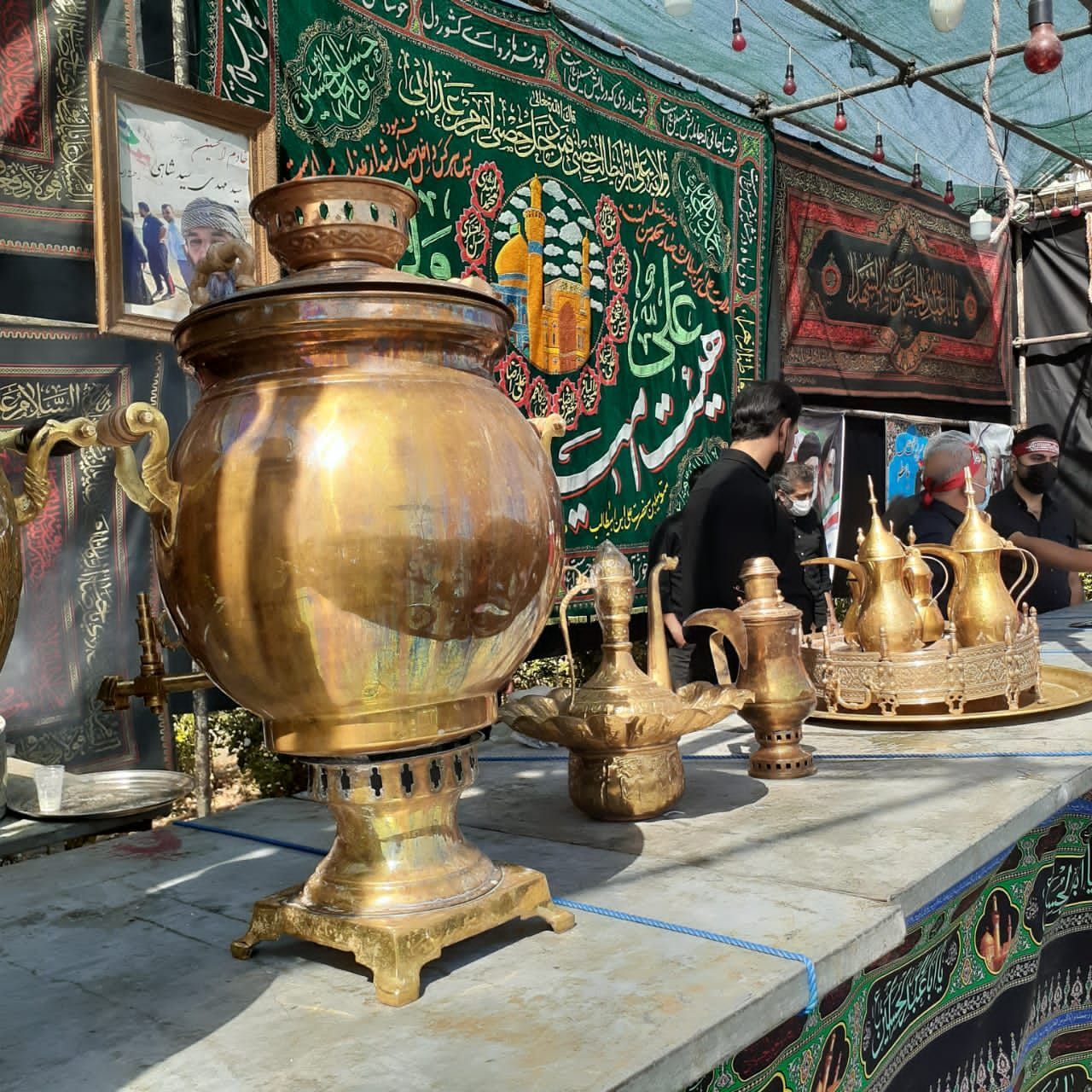 پیاده روی نمادین جاماندگان کربلا با پای دل در اصفهان + عکس