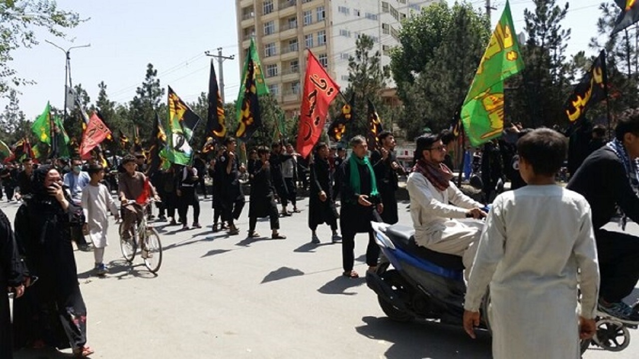 برگزاری مراسم عزاداری اربعین حسینی (ع) در افغانستان