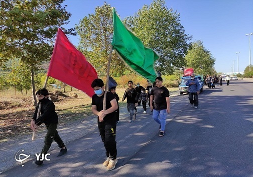 قدم به قدم با جاماندگان اربعین در مازندران + تصاویر و فیلم