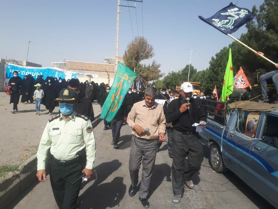عزاداری اربعین حسینی در شهرستان های خراسان رضوی+ تصاویر