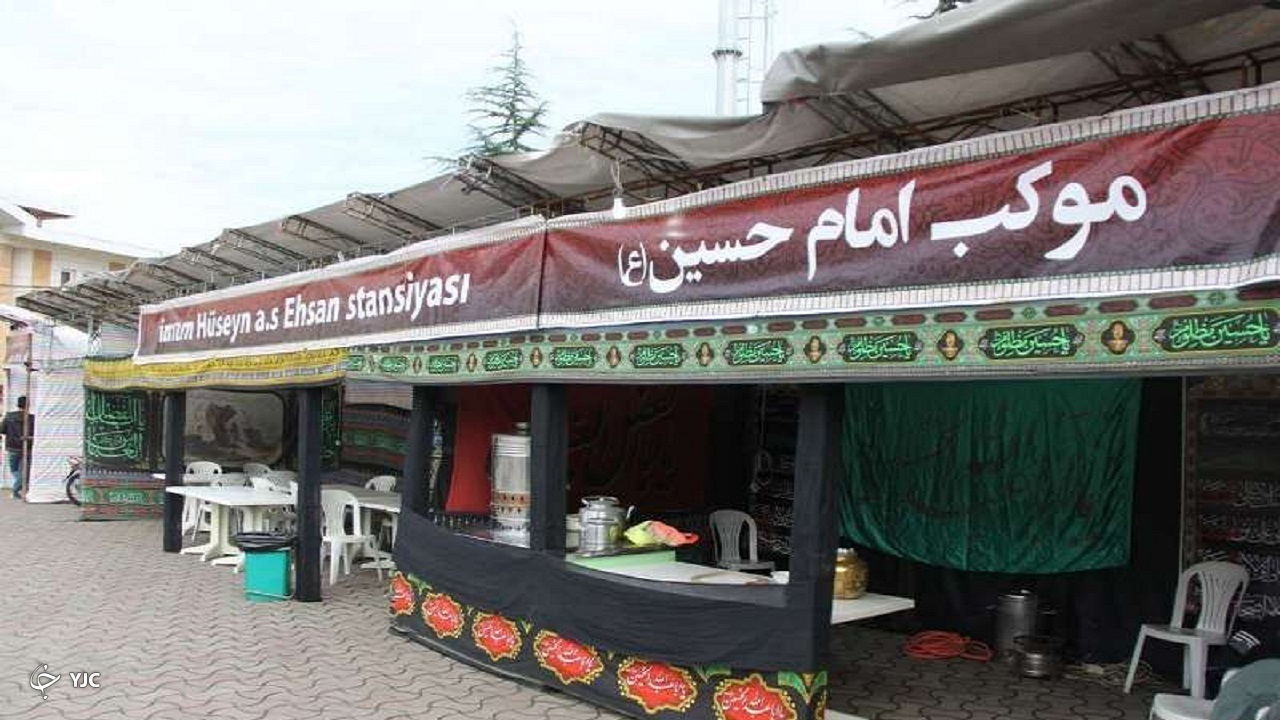 نواخته شدن مارش نظامی در چهلمین روز شهادت سیدالشهدا/ گردهمایی موتورسواران در روز اربعین + فیلم و تصاویر