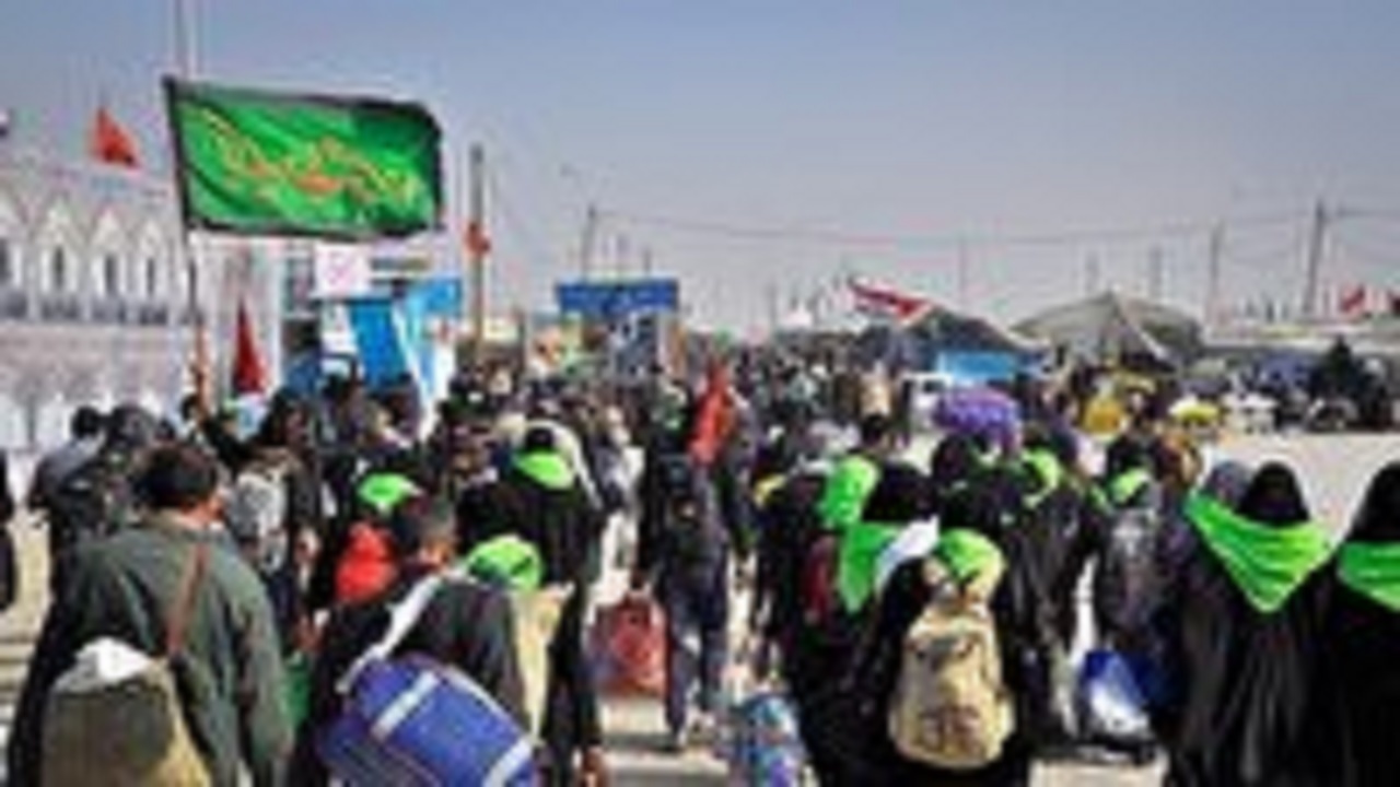 حضور ۱۶۸۴ زائر حسینی از آذربایجان‌شرقی در کربلا