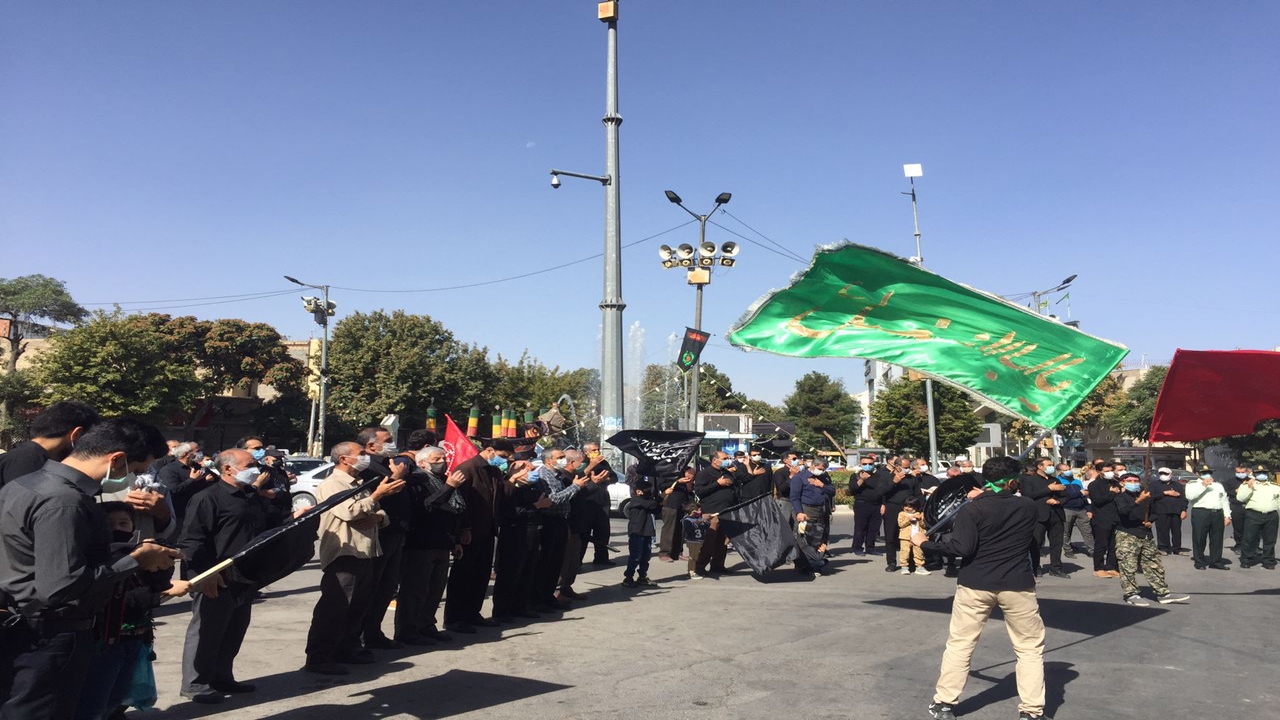 راهپیمایی جاماندگان اربعین در بجنورد+عکس