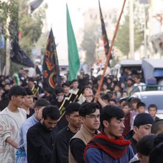 گزارش تصوری: برگزاری مراسم اربعین حسینی (ع) در هرات