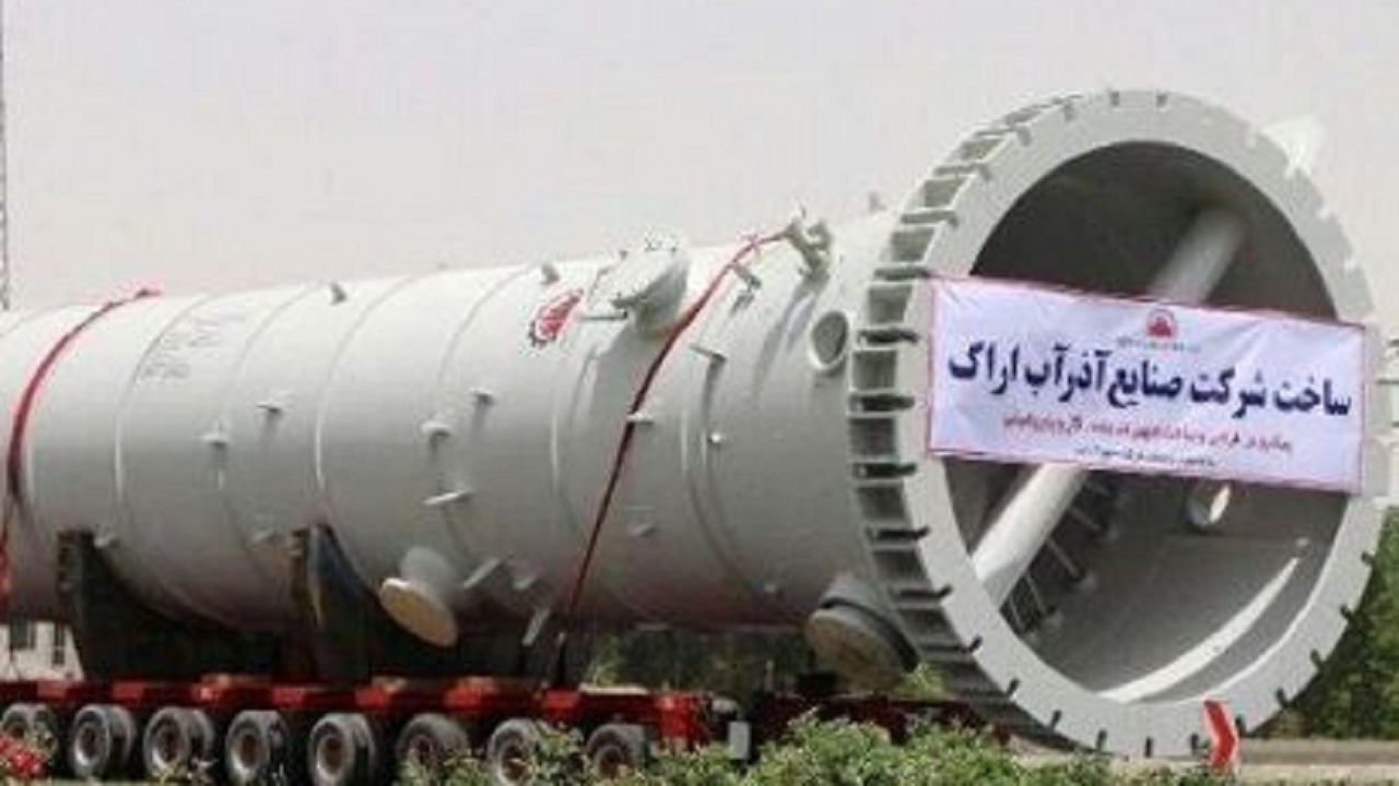 اولین رآکتور‌های عظیم پالایشگاهی ایرانی در اراک ساخته شد