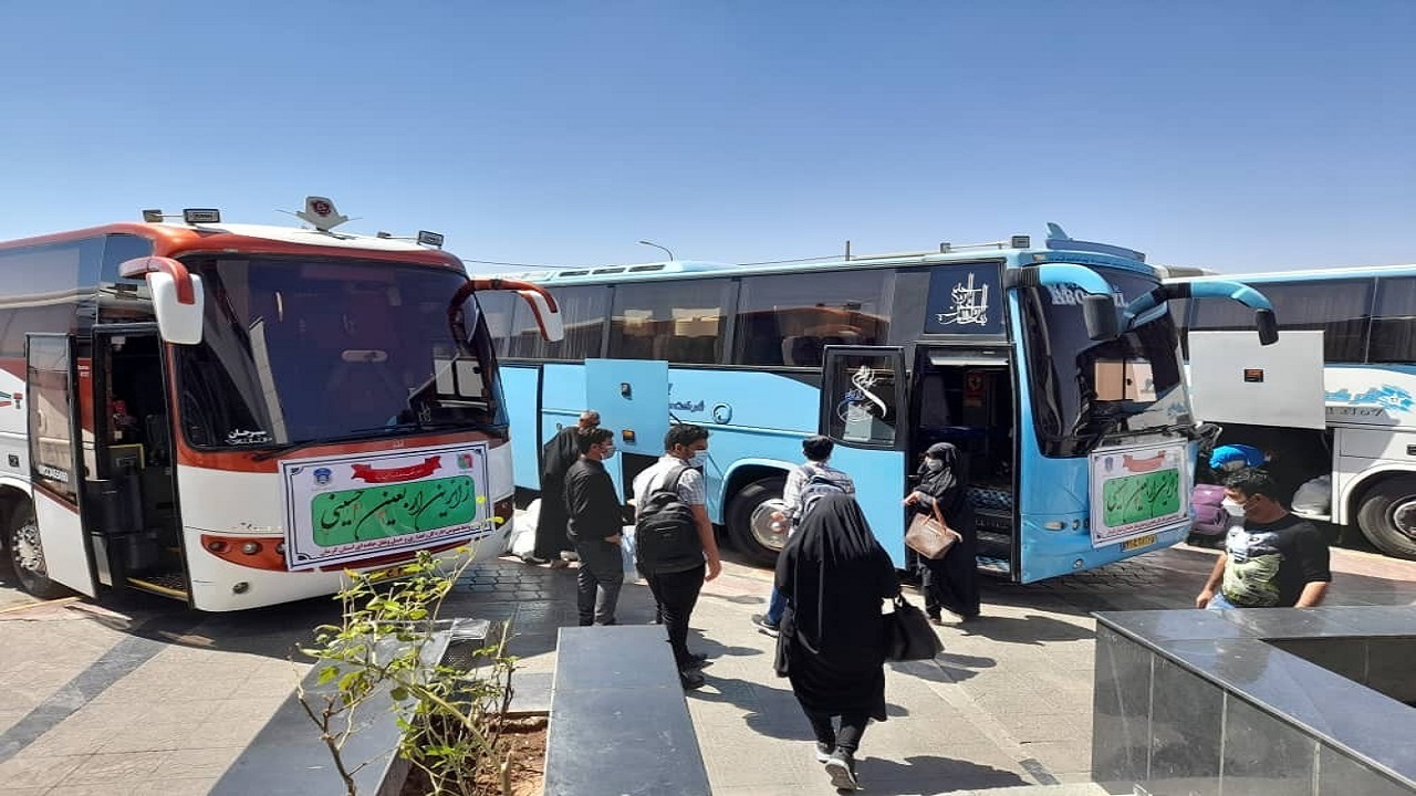 بازگشت زائران استان کرمان با ۵۲ دستگاه اتوبوس