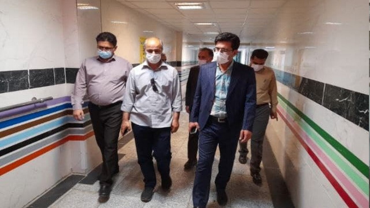 بازدید رئیس دانشگاه علوم پزشکی ایلام از بیمارستان امام حسین (ع) مهران