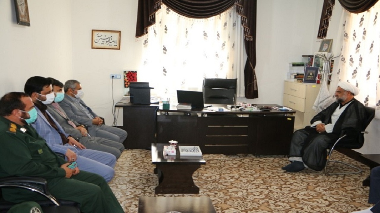 دیدار رئیس کل دادگستری چهارمحال و بختیاری با امام جمعه لردگان
