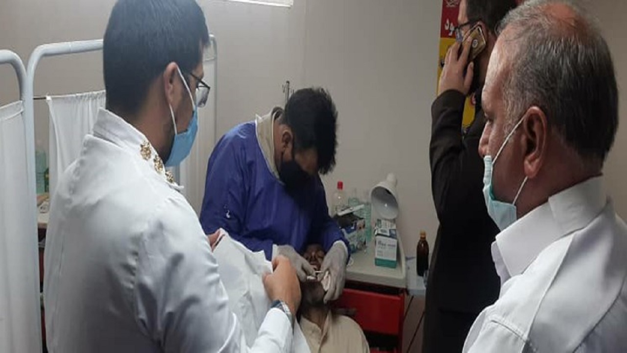 برپایی موکب نذر سلامت و ارائه خدمات به افراد آسیب پذیر در زاهدان