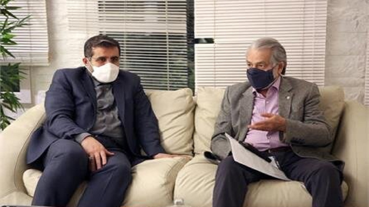 وزیر ارشاد با مجید انتظامی دیدار کرد