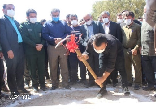 کلنگ ۵ واحد بهداشتی و درمانی در باغملک به زمین زده شد