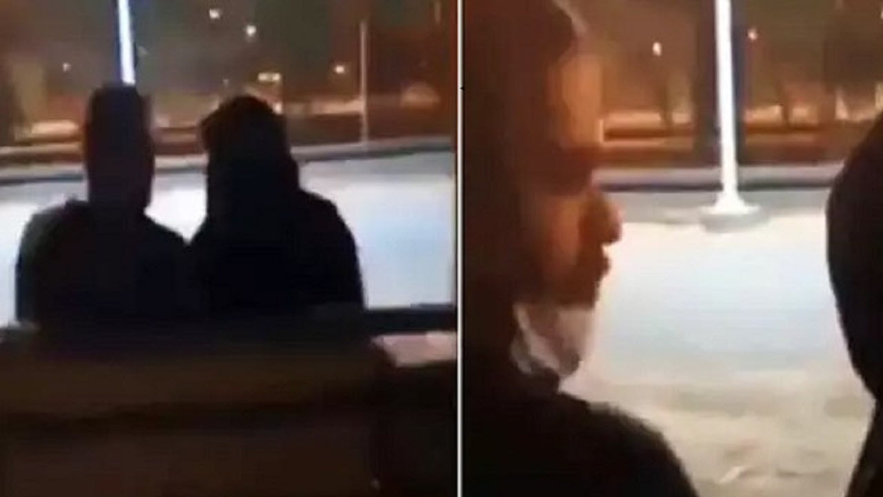 رو شدن دست شوهر خیانتکار در پارک + فیلم