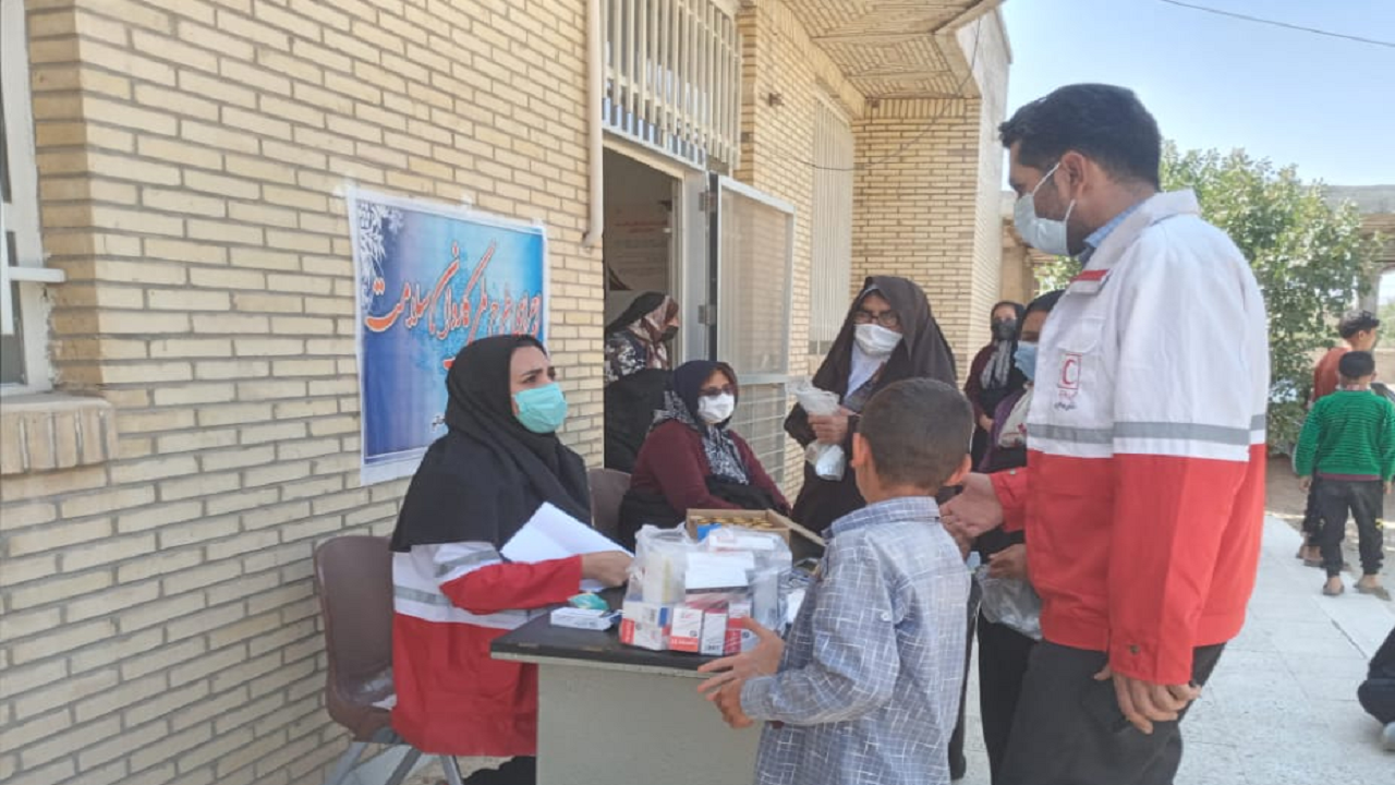 اجرای طرح کاروان سلامت در روستای خوانسار